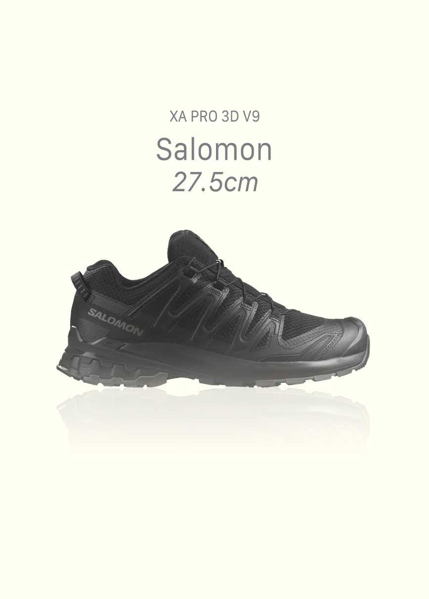 Salomon XA Pro 3D V9 "Black/Phantom/Pewter"