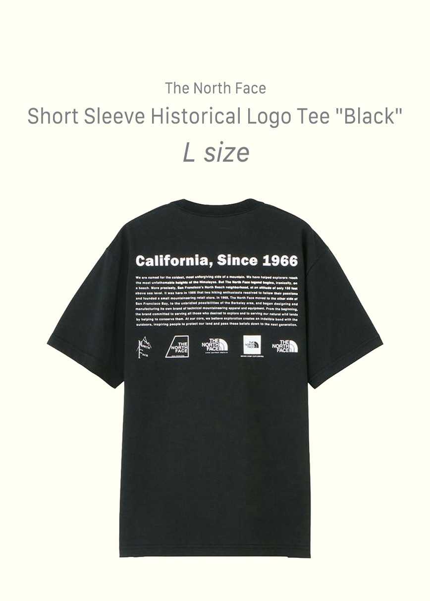 The North Face Short Sleeve Historical Logo Tee 黒