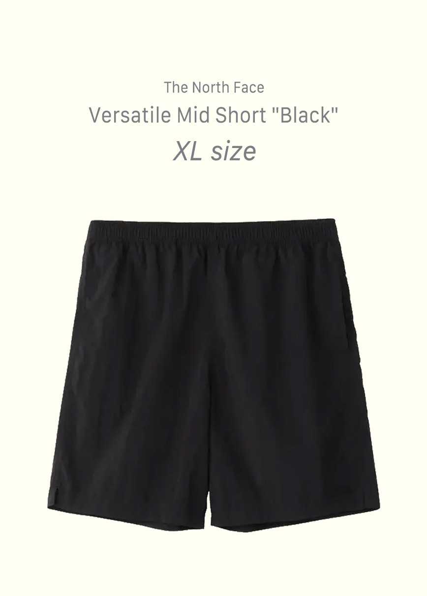 The North Face Versatile Mid Short 黒