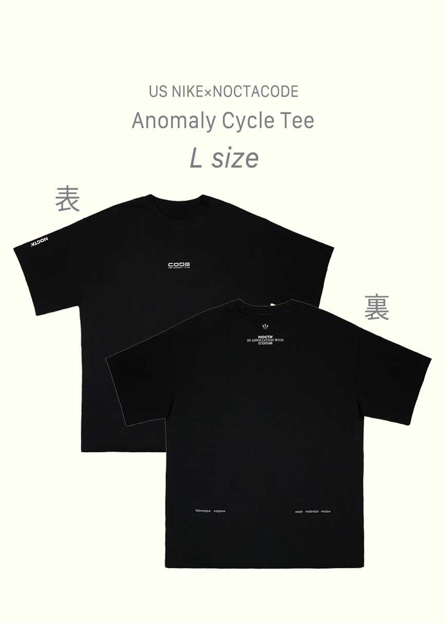 US NIKE×NOCTA CODE Anomaly Cycle Tee 黒