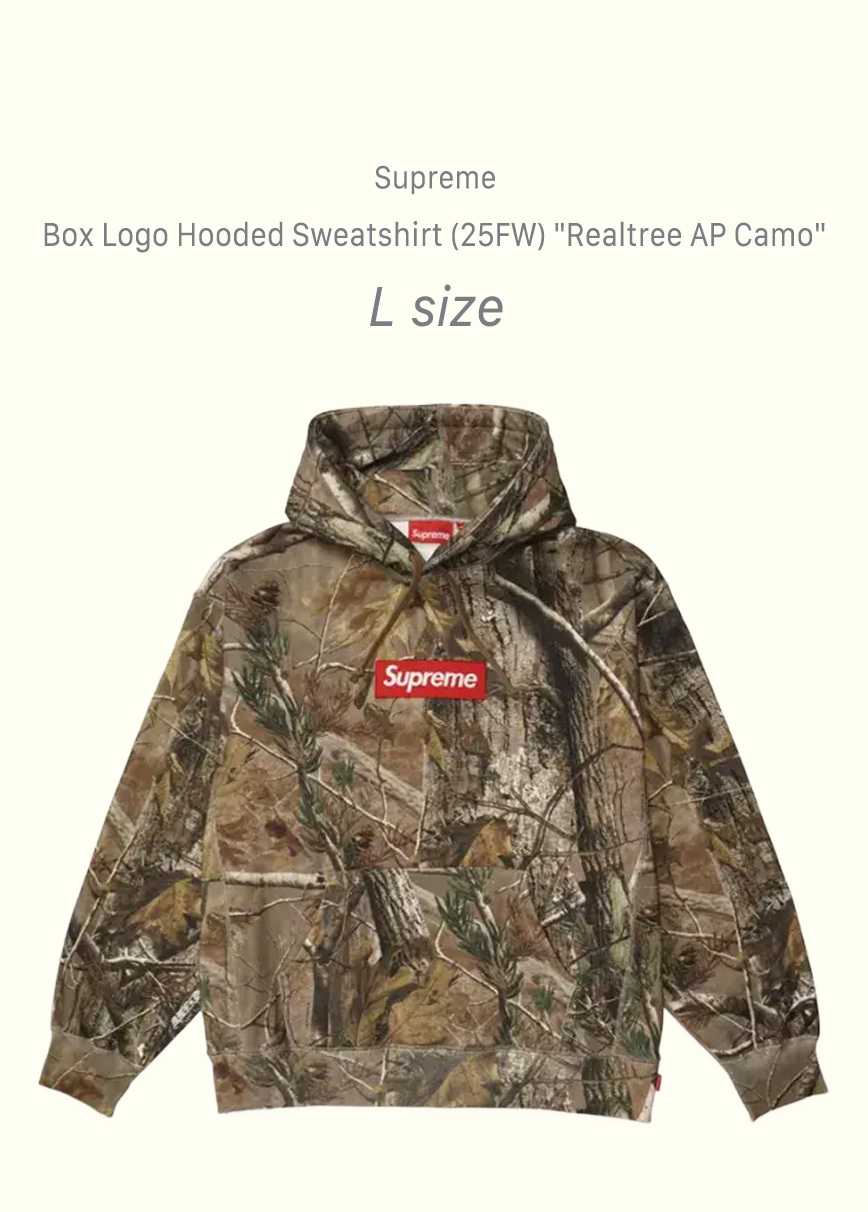 Supreme Box Logo Hooded Sweatshirt (25FW) "Realtree AP Camo"