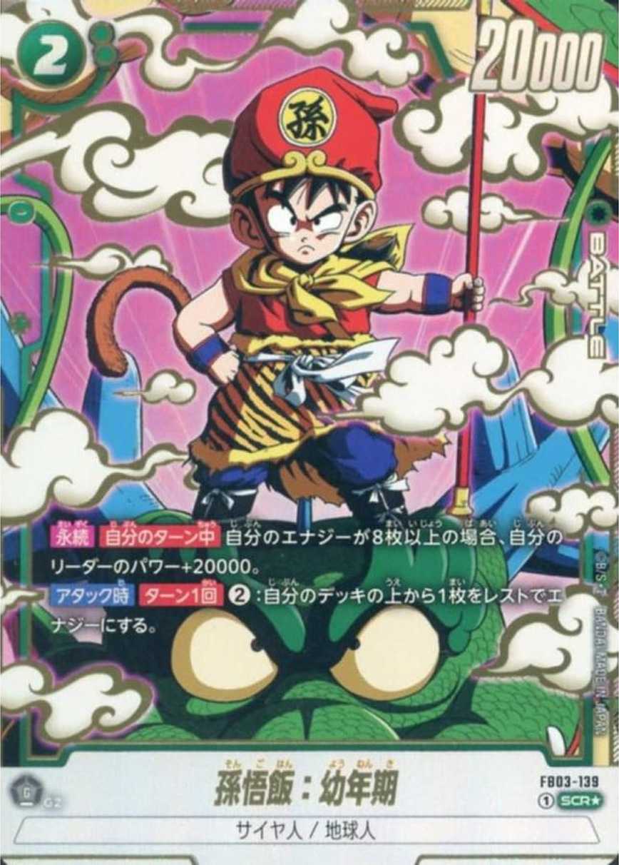 孫悟飯：幼年期