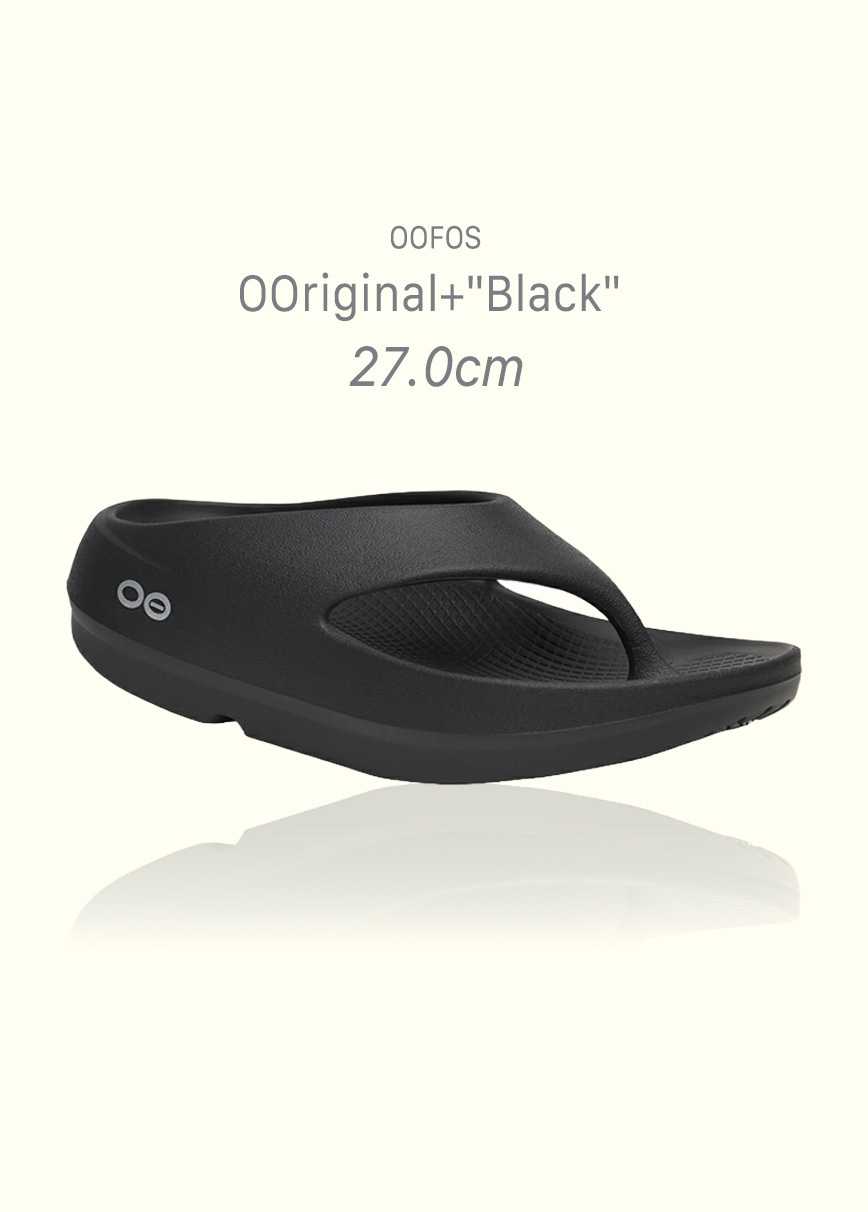 OOFOS OORIGINAL+ Black