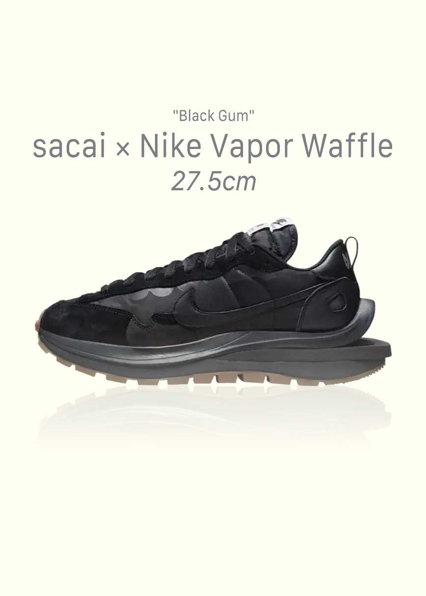 sacai × Nike Vapor Waffle "Black Gum"