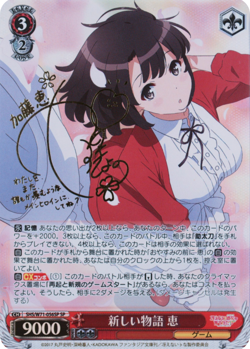 新しい物語 恵