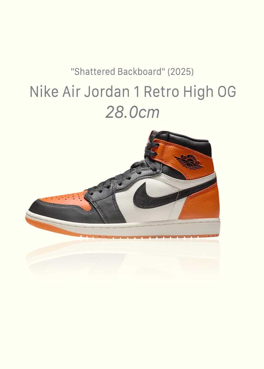 Nike Air Jordan 1 Retro High OG "Shattered Backboard" (2025)