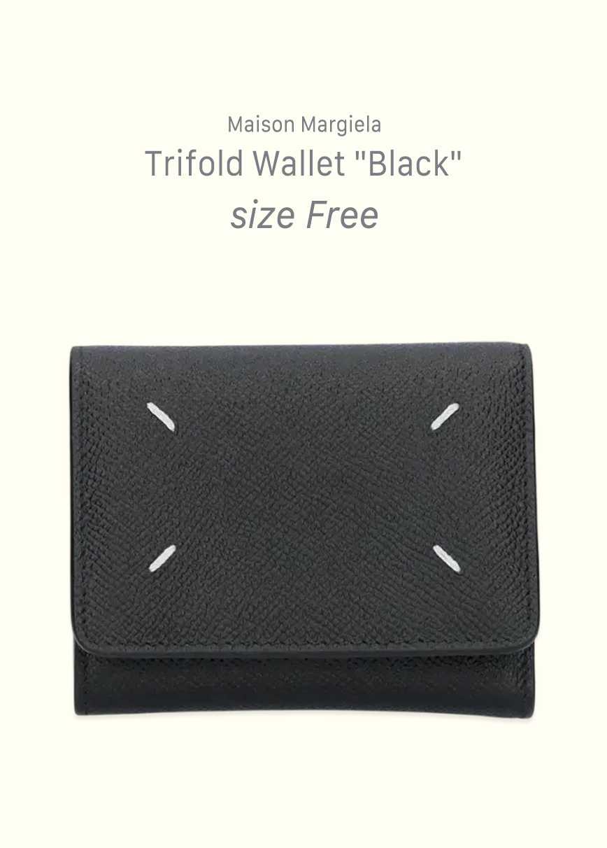 Maison Margiela Trifold Wallet "Black"