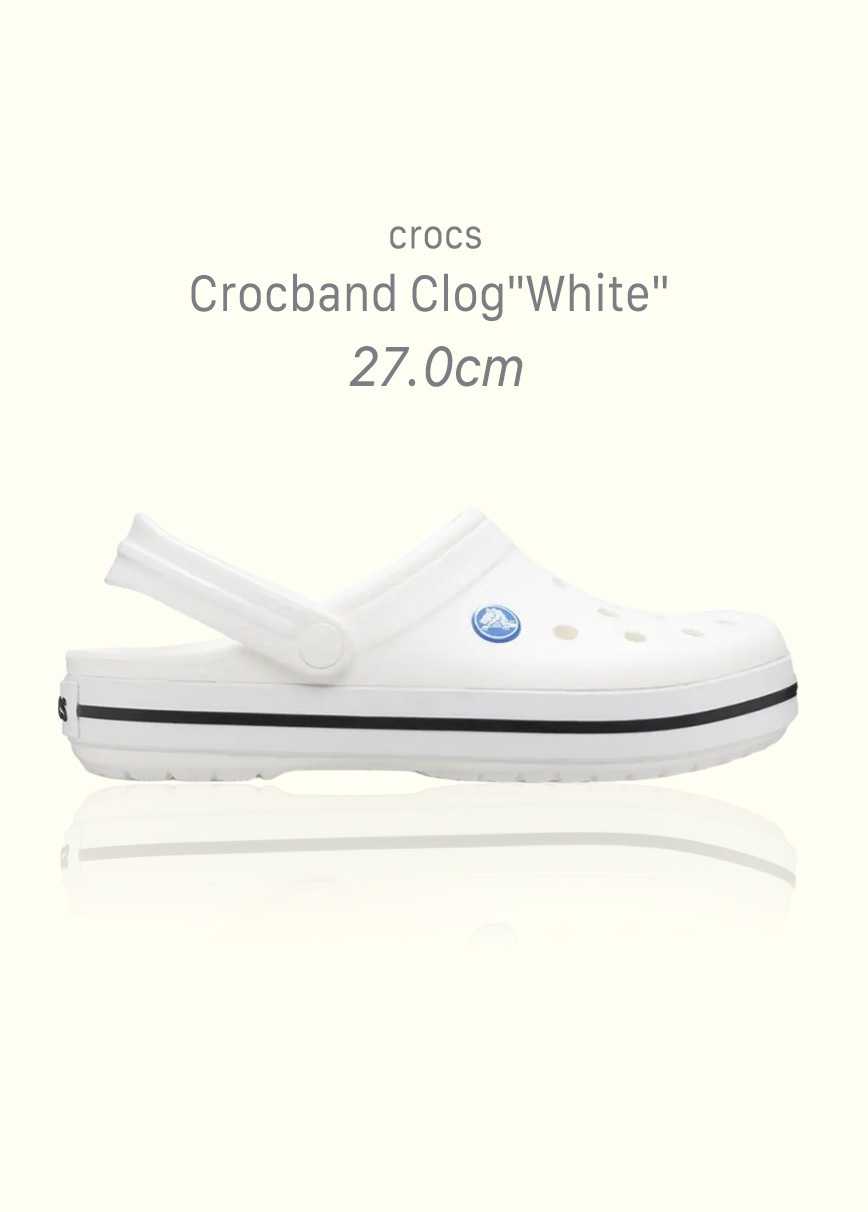 crocs Crocband Clog 白