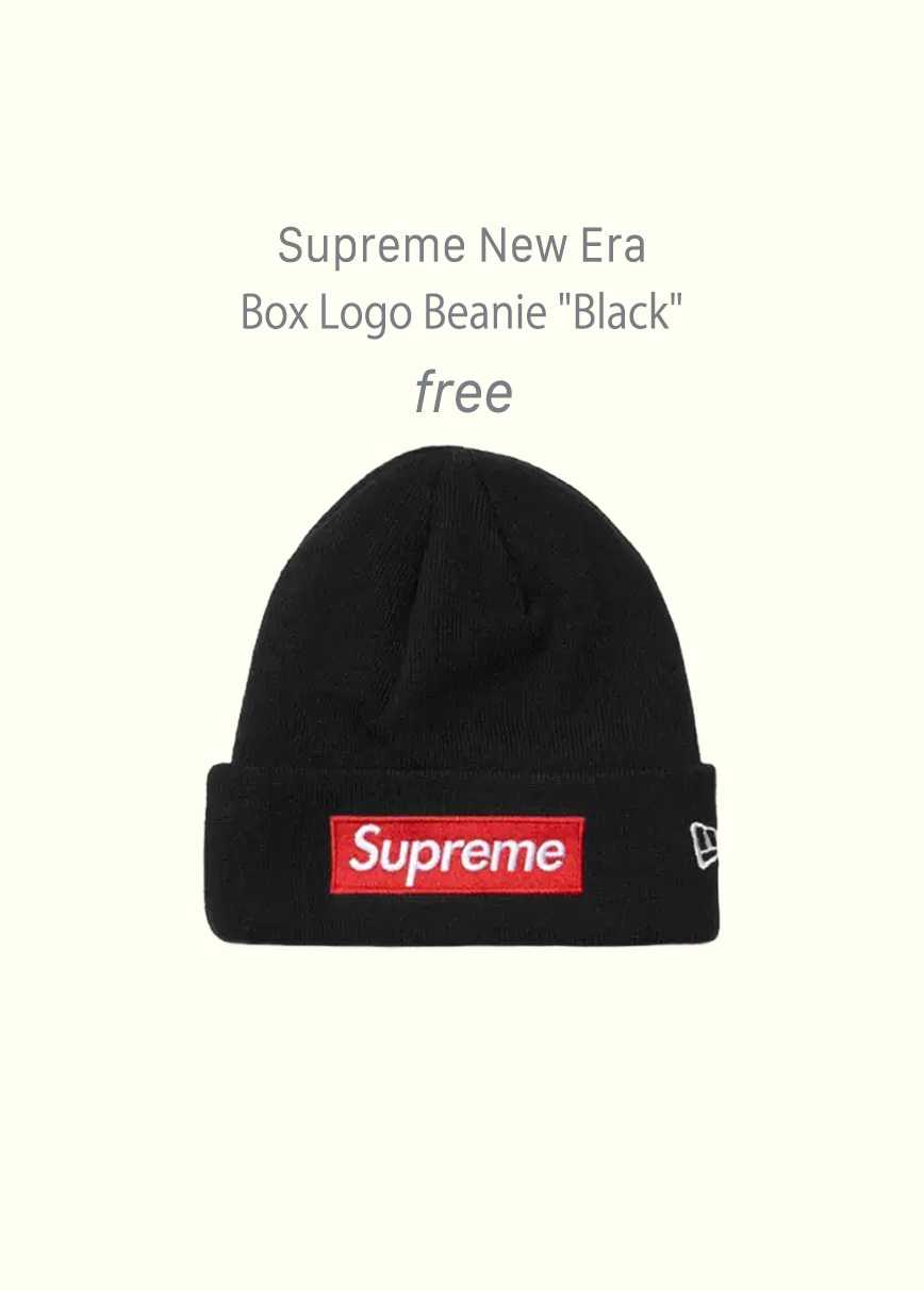 Supreme New Era Box Logo Beanie "Black"