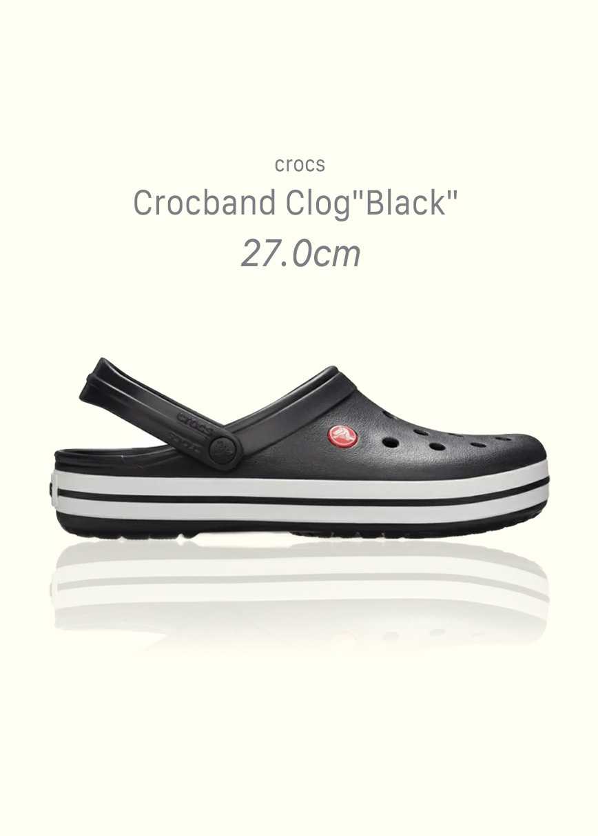 crocs Crocband Clog 黒