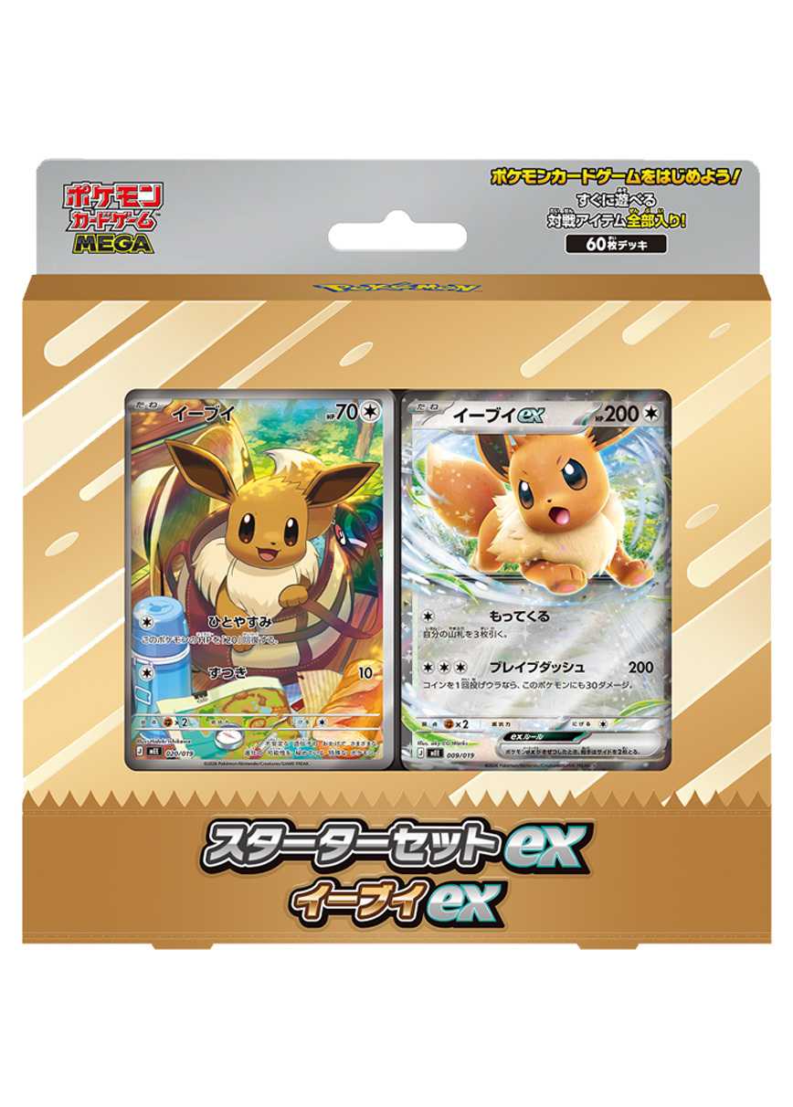 [1BOX]スターターセットex イーブイex
