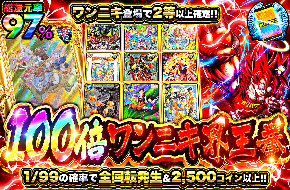 100倍ワンニキ界王拳