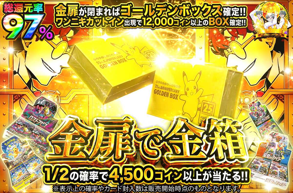 金扉で金箱