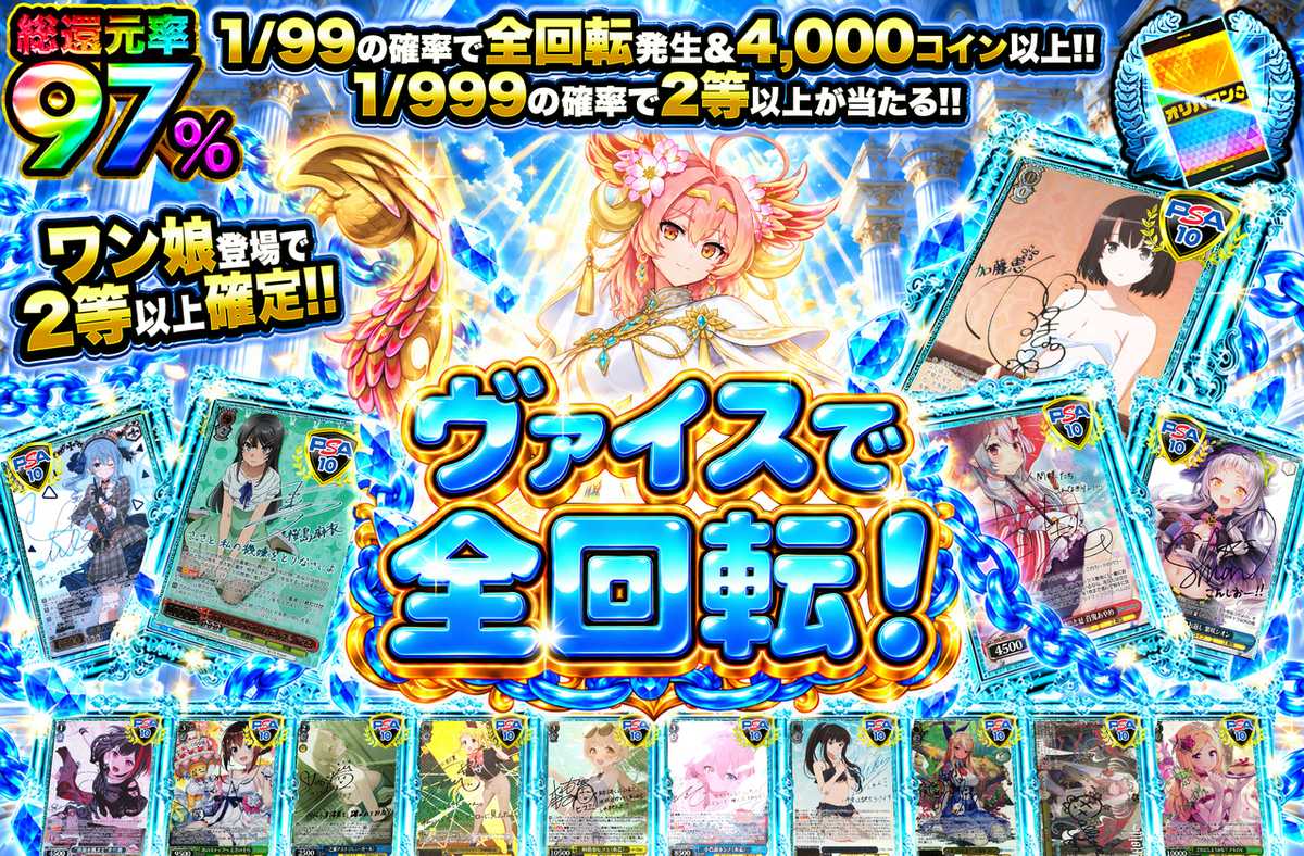 ヴァイスで全回転！