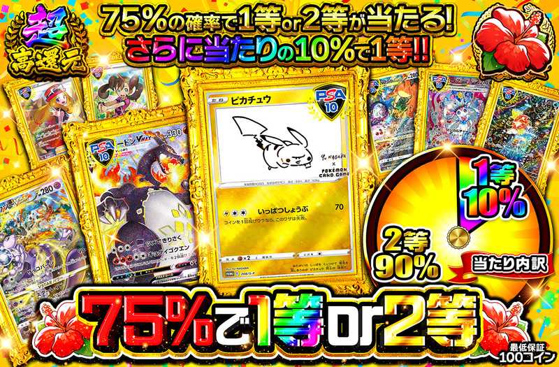 75%で1等or2等（販売終了）