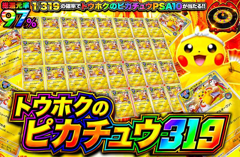 トウホクのピカチュウ 319