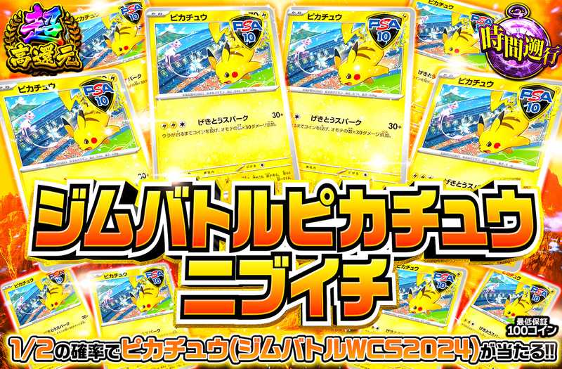 ジムバトルピカチュウニブイチ（販売終了）