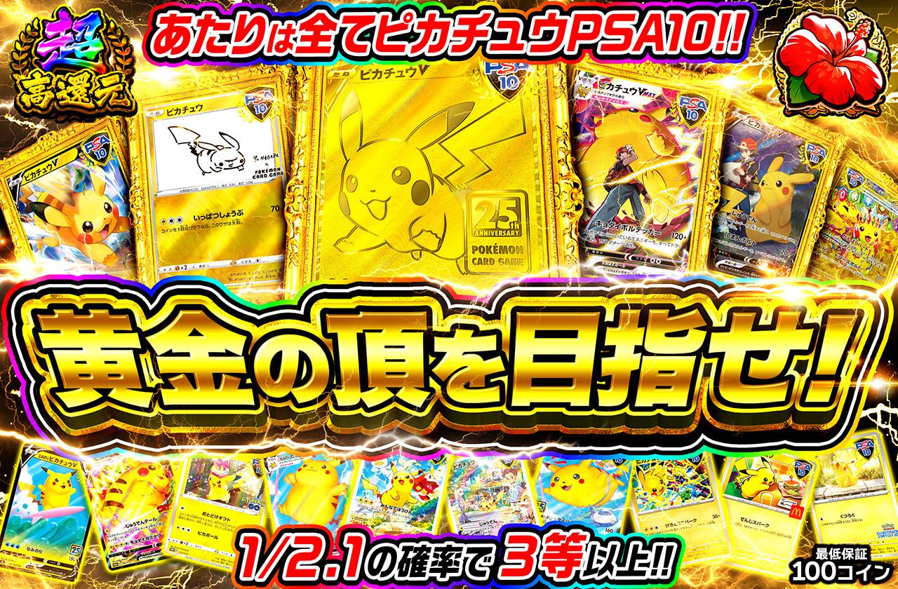 黄金の頂を目指せ！