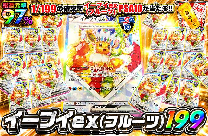 イーブイex フルーツ 199（販売終了）
