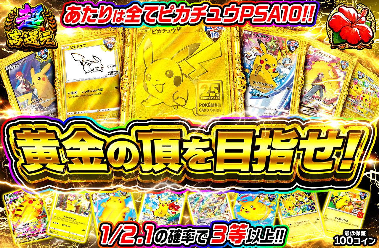 黄金の頂を目指せ！