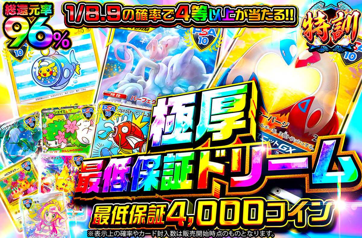極厚最低保証ドリーム