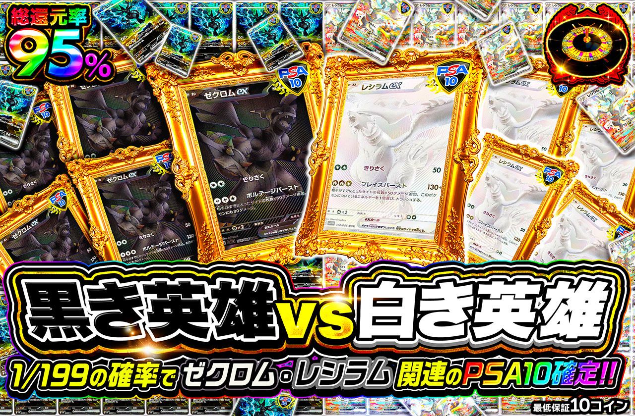 黒き英雄 VS 白き英雄