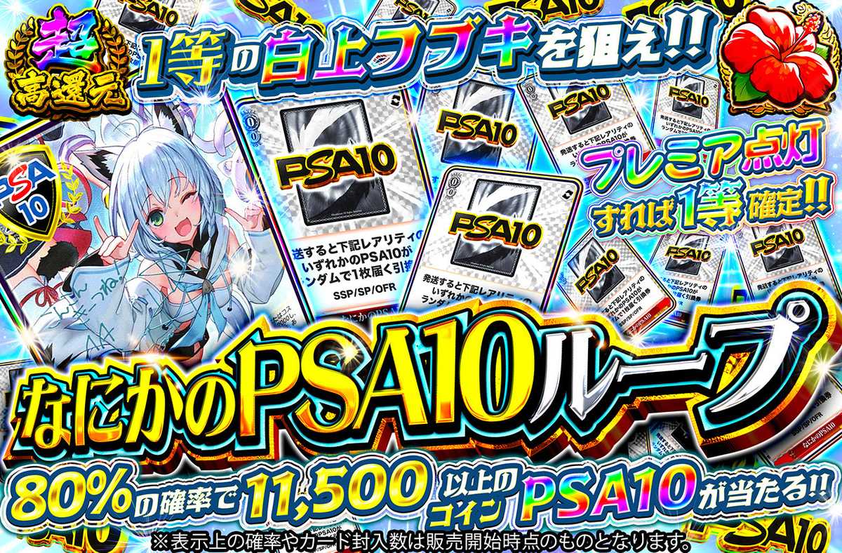 なにかのPSA10ループ
