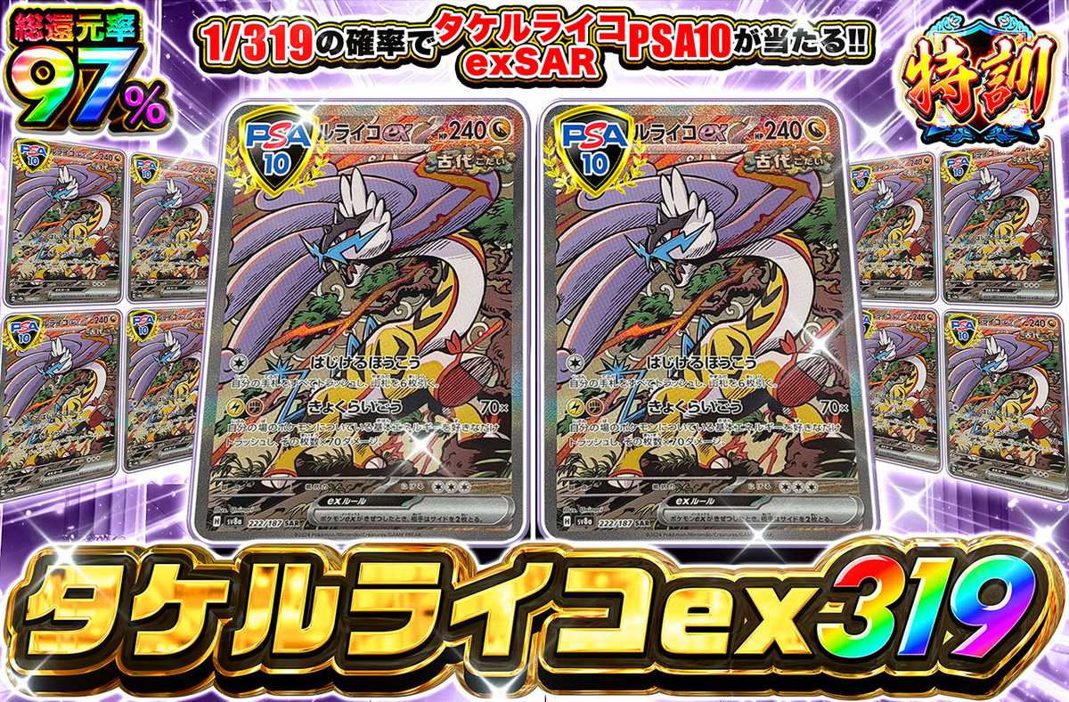 タケルライコex 319