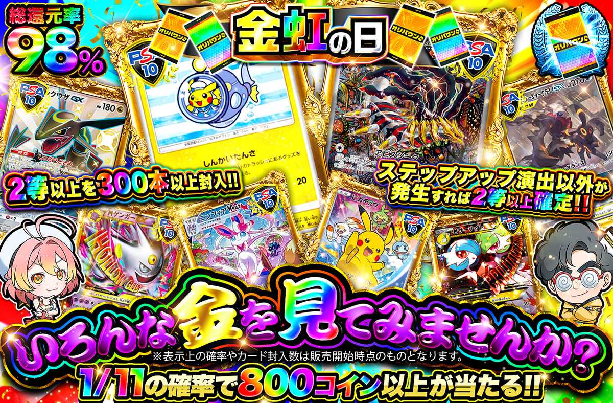 いろんな金を見てみませんか?