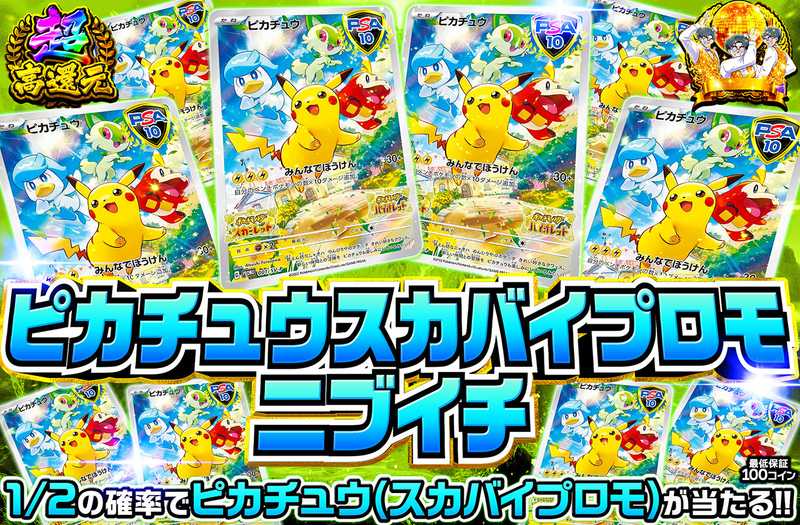 スカバイピカチュウニブイチ（販売終了）