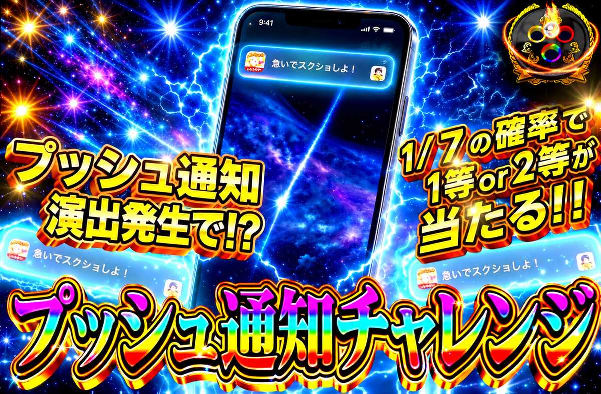 プッシュ通知チャレンジ
