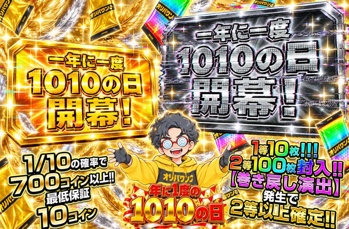 一年に一度1010の日開幕！